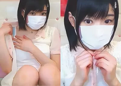 既に視聴者2000人超え！目パチパチするロリ系少女のライブチャット動画